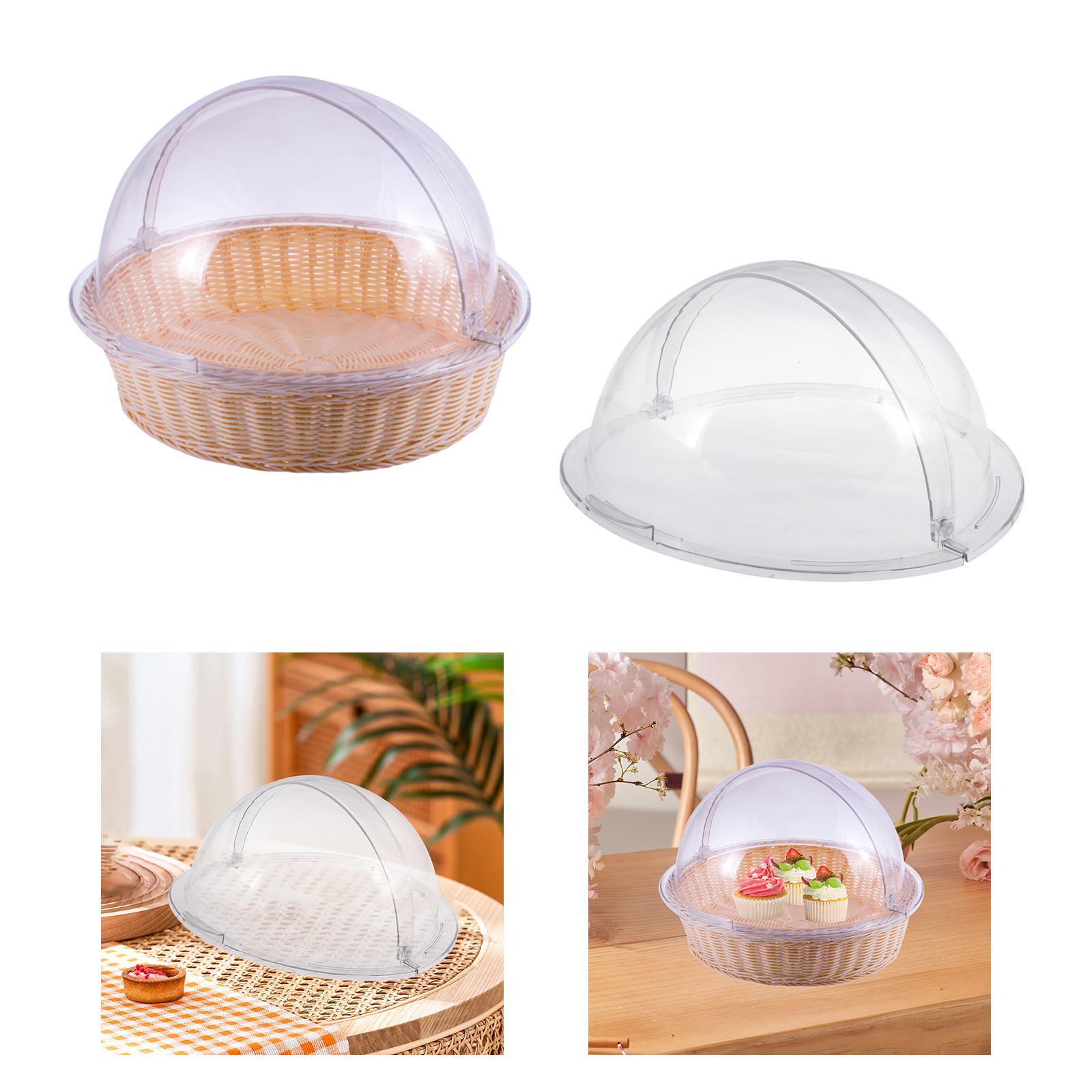 투명 케이크 커버 실용적인 휴대용 접시 덮개 호텔 레스 - Plastic Dome Clear 리뷰 및 가격