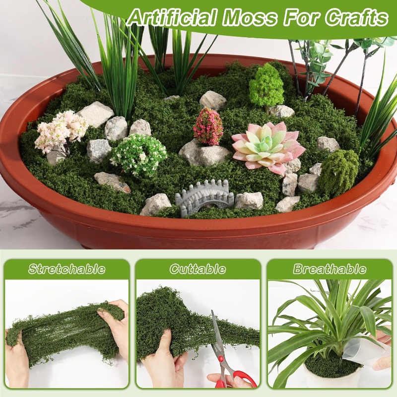 영원한 생명 이끼 잔디 인공 녹색 이끼 식물 화분에 심 - Sphagnum Moss Dry 리뷰 및 가격